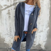 Lorène | Elegant long cardigan