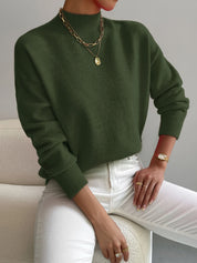 Christine | Soft Mock Neck Jumper