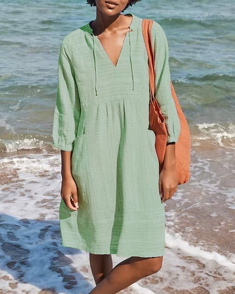 Frances | Loose shirt dress