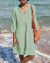 Frances | Loose shirt dress