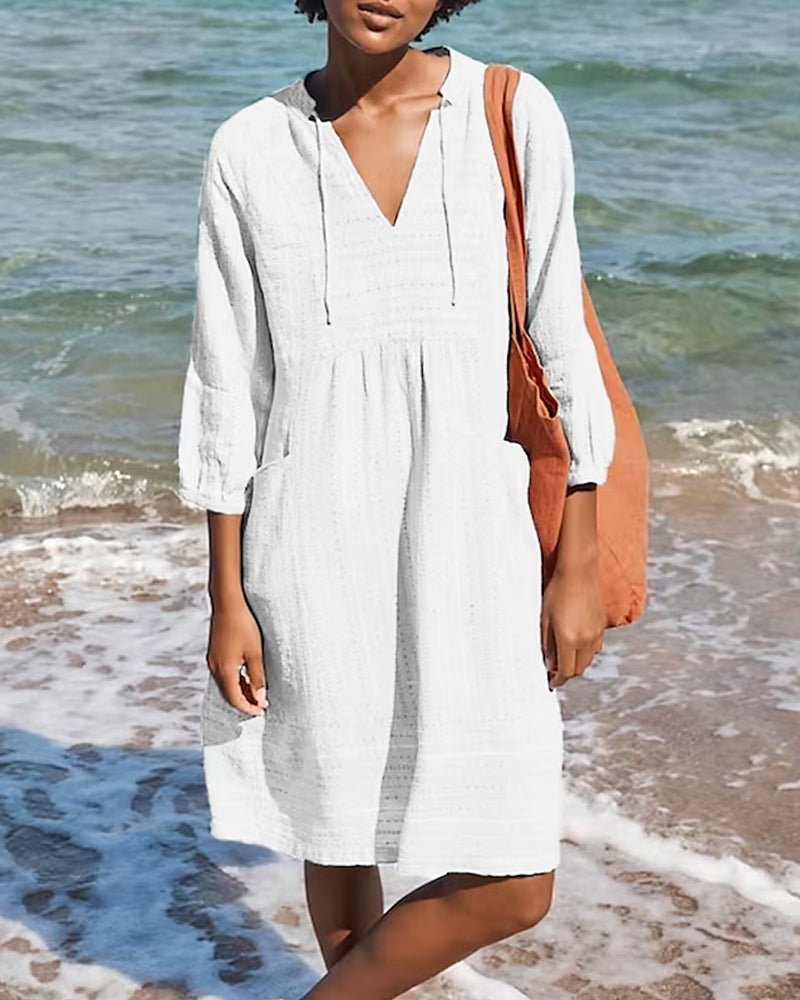 Frances | Loose shirt dress