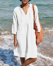 Frances | Loose shirt dress