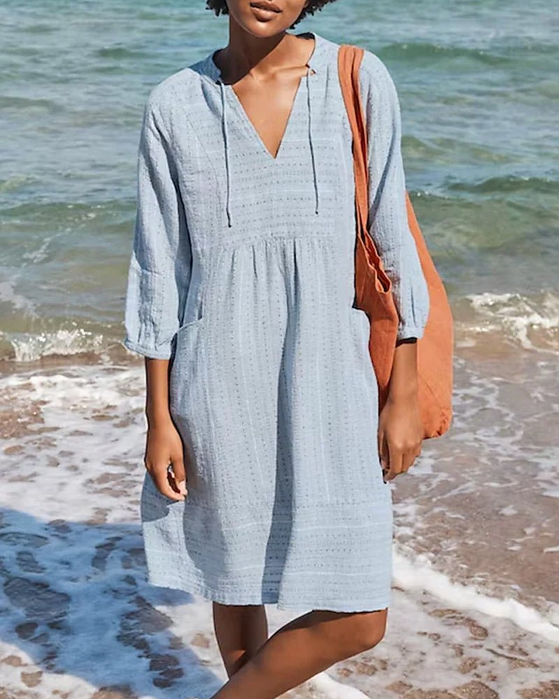 Frances | Loose shirt dress
