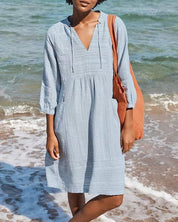 Frances | Loose shirt dress