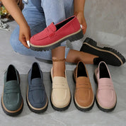 Sophia | Stylish loafers rugged sole