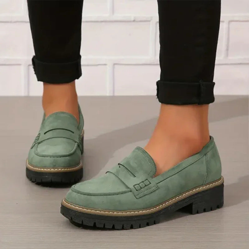 Sophia | Stylish loafers rugged sole