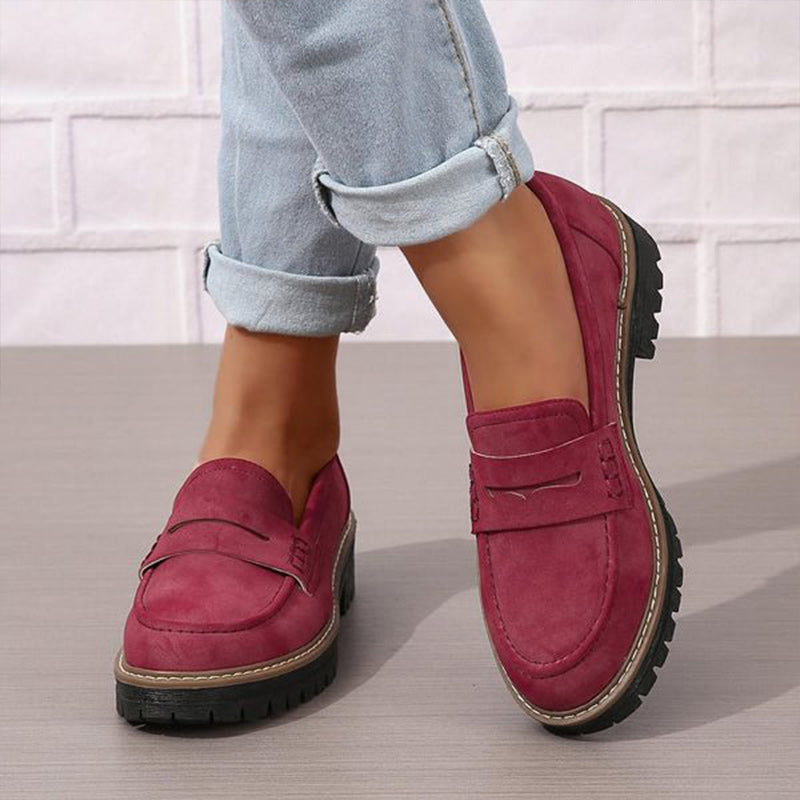 Sophia | Stylish loafers rugged sole