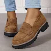 Sophia | Stylish loafers rugged sole
