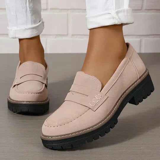 Sophia | Stylish loafers rugged sole