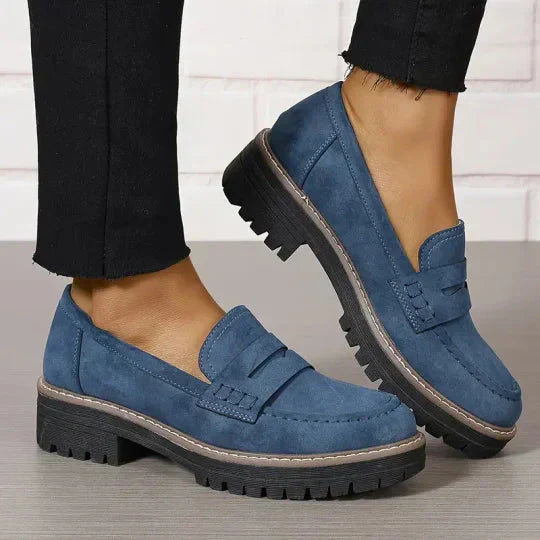 Sophia | Stylish loafers rugged sole