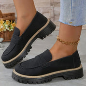 Sophia | Stylish loafers rugged sole