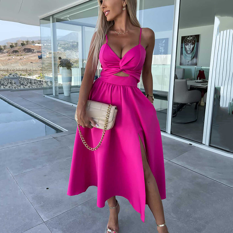 Kelly | Dress with high split