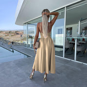 Kelly | Dress with high split