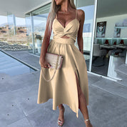Kelly | Dress with high split