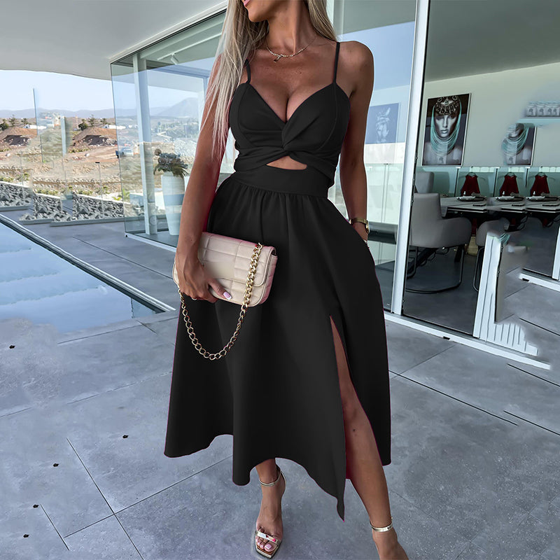Kelly | Dress with high split