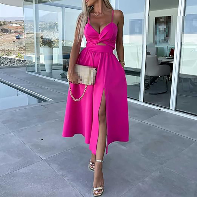 Kelly | Dress with high split