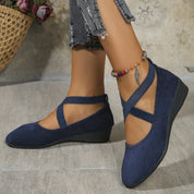Isadora | Comfort Wedge Ballet Flats